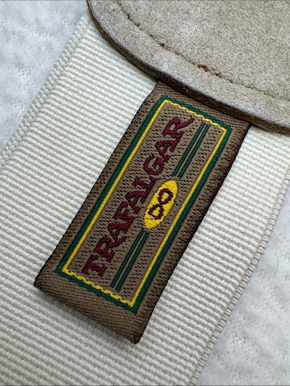 TRAFALGAR Limited Edition St. Andrews Golf Print Silk Suspenders Limited Edition - Picture 3 of 5